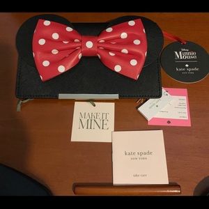 Kate Spade Make It Mine Minnie Mouse Bow Flap